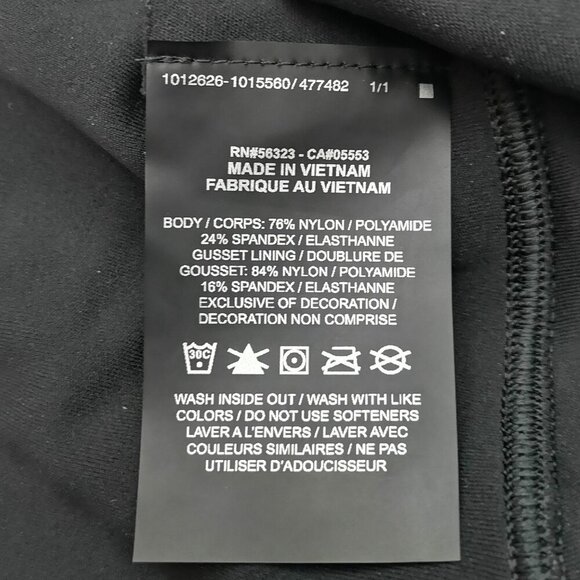 NWT Nike Dri-Fit Universe Hi Rise Medium Support Ladies Size 4X Black Leggings - Picture 9 of 12